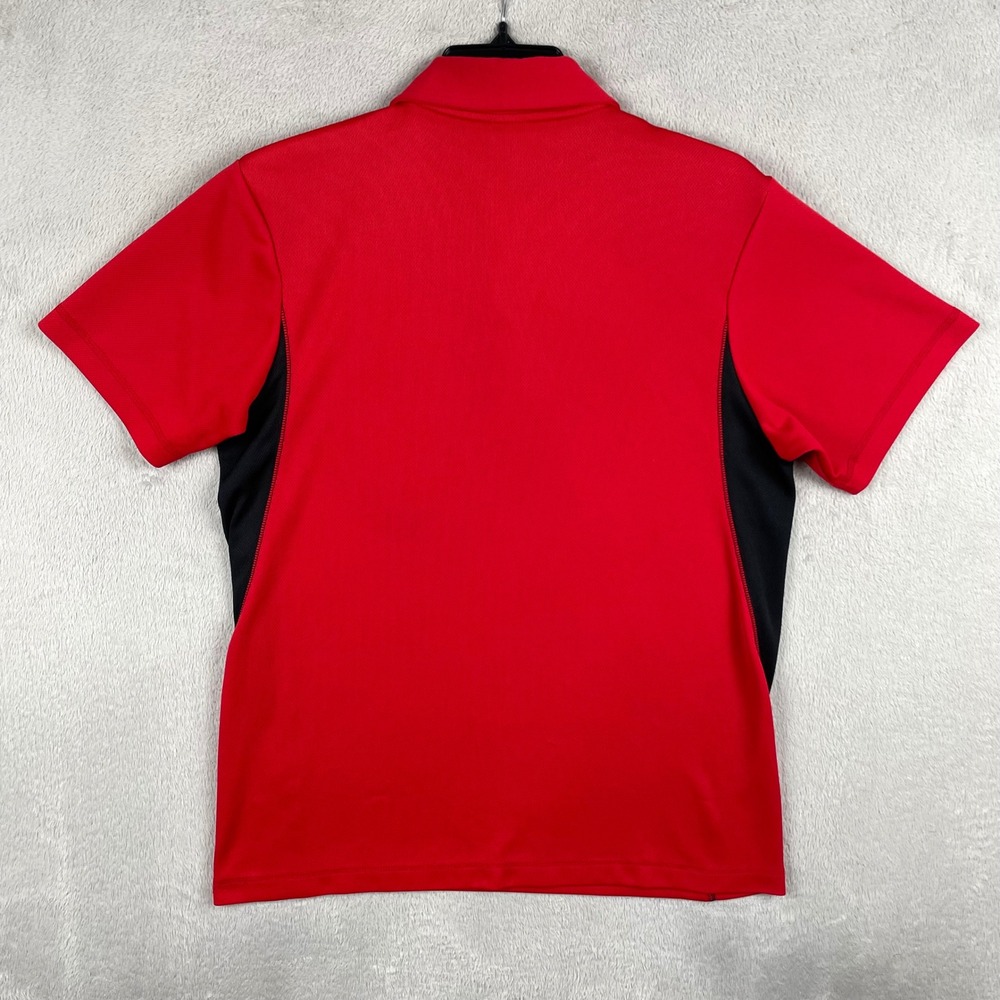 Nike Polo Shirt Mens Small Red Georgia Bulldogs NCAA UGA Dri-Fit Short Sleeve - Picture 2 of 9